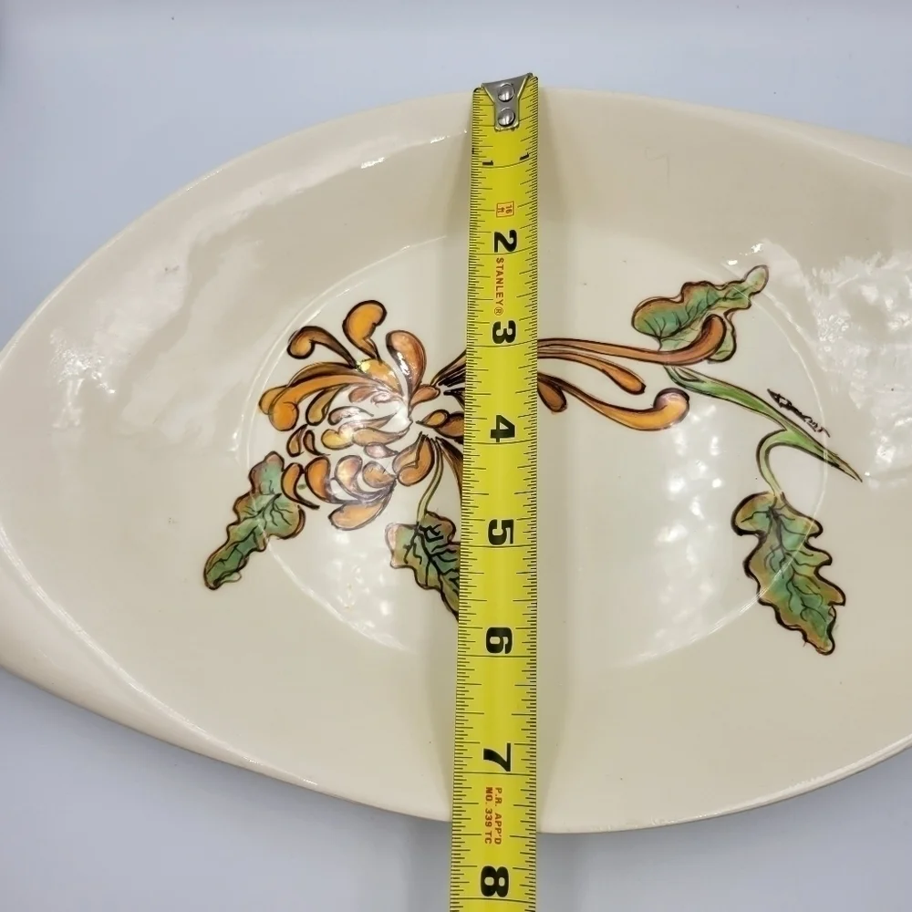 Vintage Studio Pottery Serving Dish - signed by artist